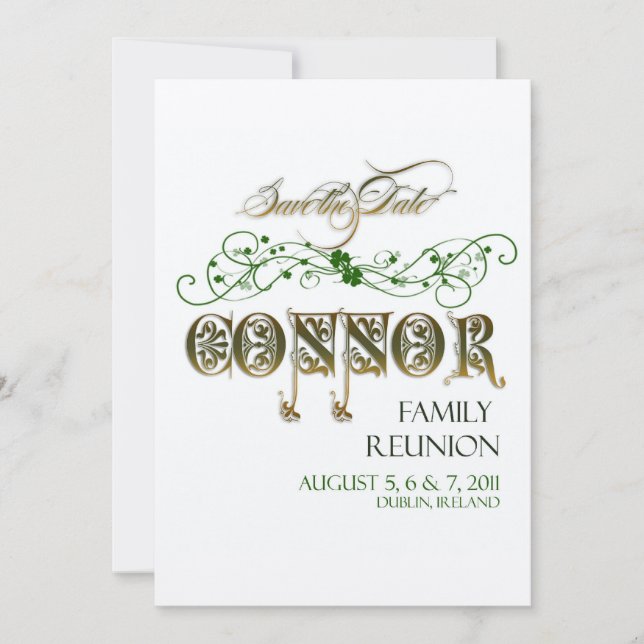 Wiedersehen Save the Date (Vorderseite)