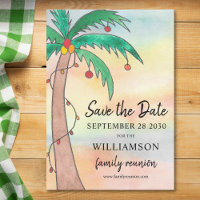 Wiedersehen-Save the Date-Karte