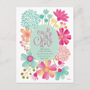 Wiedersehen Save the Date Party-Postkarte Postkarte