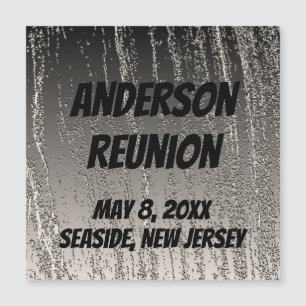 Wiedersehen Silver Stripe Keepake Ankündigung