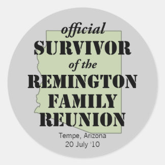 Wiedersehen Survivor Sticker für die Arizona-Famil