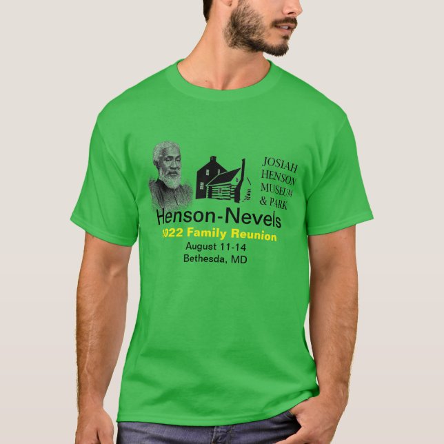 Wiedersehen-T-Shirt der Henson-Nevels-Familie 2022 T-Shirt (Vorderseite)