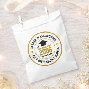 Wiedersehen Uni-Abschluss Jahr der High School Geschenktütchen