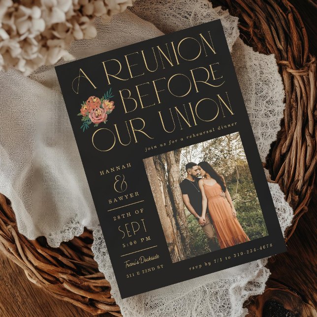 Wiedersehen vor der Gewerkschaft VorHochzeitsveran Einladung (Von Creator hochgeladen)