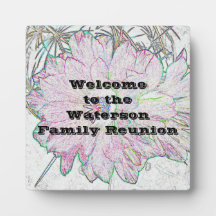 Wiedersehen Welcome Artistic Blumen Floral
