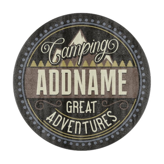 Wiedersehen zum Camping "Camp Trip Family" mit ben Schneidebrett (Vorderseite)