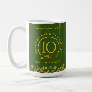 Wiedersehen zur Uni der Green & Gold School Kaffeetasse