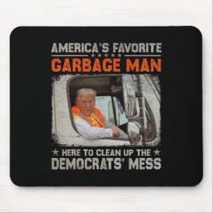 Wiederum großen Müll für Trump 2024 Mousepad