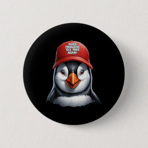 Wiederum Steuerfrei für Pinguin - Resist Penguins Button
