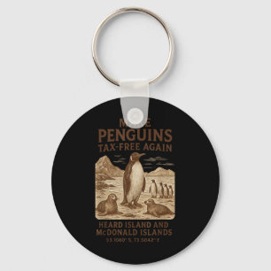 Wiederum Steuerfrei für Pinguin - Resist Penguins Schlüsselanhänger