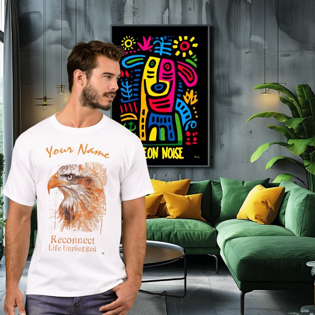 Wiederverbindung - Leben nicht angeschlossen | Cyb T-Shirt (Von Creator hochgeladen)