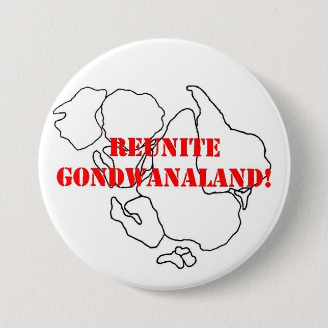 Wiedervereinigen Sie sich Gondwanaland 2 Knopf Button (Vorderseite)