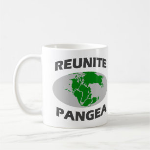 Wiedervereinigen Sie sich Pangea Tasse