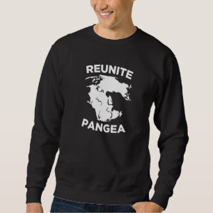 Wiedervereinigung von Pangea Geology für einen Geo Sweatshirt