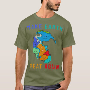 Wiedervereinigung von Pangea macht Erde wieder gro T-Shirt