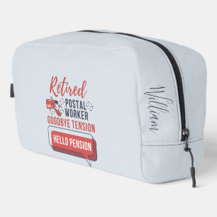 Wiederverkäuflicher Postarbeiter Auf Wiedersehen T Waschbeutel