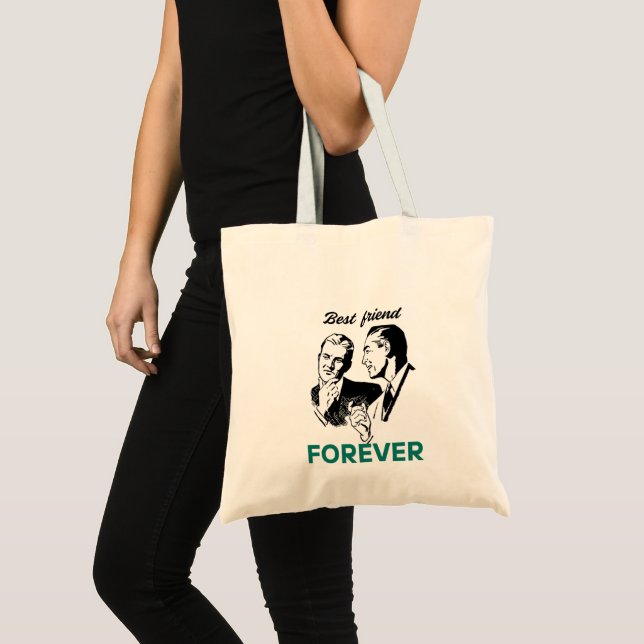 Wiederverwendbare Best Friend Forever-Tasche Tragetasche (Vorderseite (Produkt))