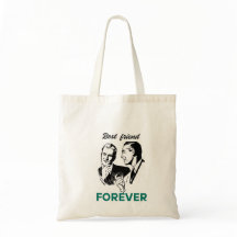 Wiederverwendbare Best Friend Forever-Tasche