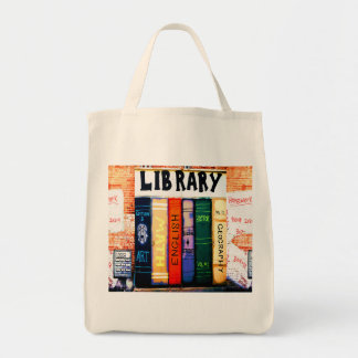 Wiederverwendbare Bibliotheks-Taschen-Tasche Tragetasche