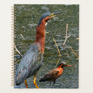 Wiederverwendbare Einkaufstasche Green Heron Planer