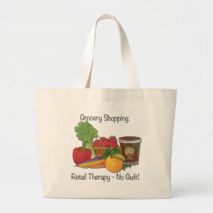 Wiederverwendbare Grocery Tasche-Tasche mit einem Jumbo Stoffbeutel