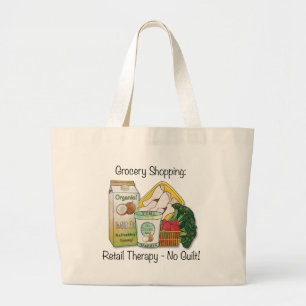 Wiederverwendbare Grocery Tasche-Tasche mit einem Jumbo Stoffbeutel