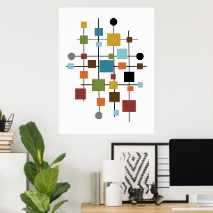 Wiederverwendbare Lebensmitteltasche Poster