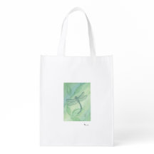 Wiederverwendbare Libelle-Tasche