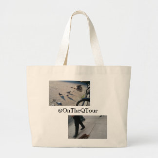 Wiederverwendbare OnTheQTour AllzweckTasche Jumbo Stoffbeutel