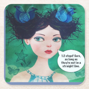 wiederverwendbare Papierküstenmotorschiffe Rechteckiger Pappuntersetzer