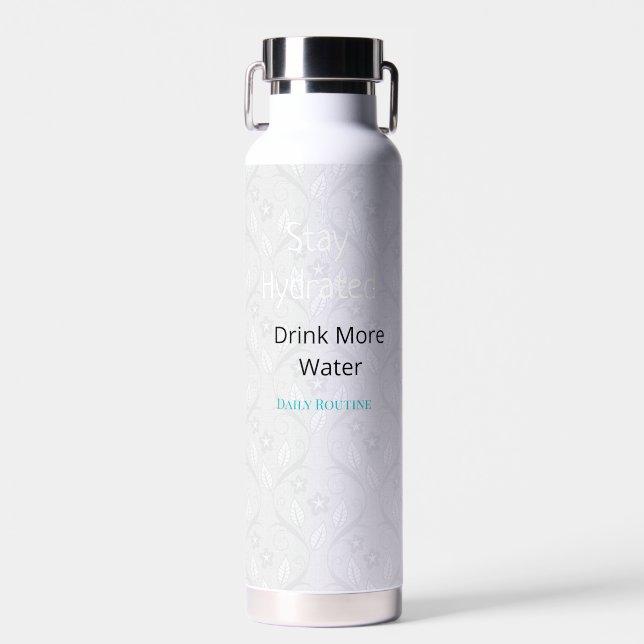 Wiederverwendbare Sportflasche im ästhetischen Des Trinkflasche (Vorne)