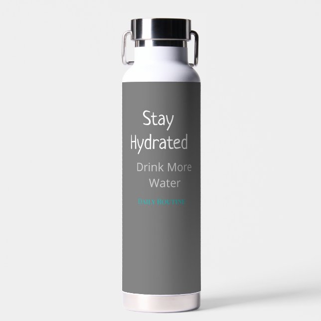 Wiederverwendbare Sportflasche im ästhetischen Des Trinkflasche (Vorne)