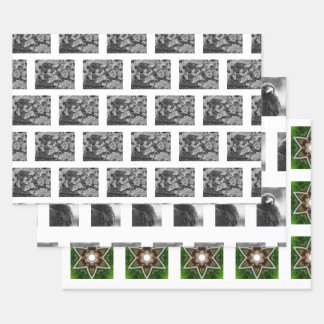 Wiederverwendbares Geschenkpapier für Kreative Set