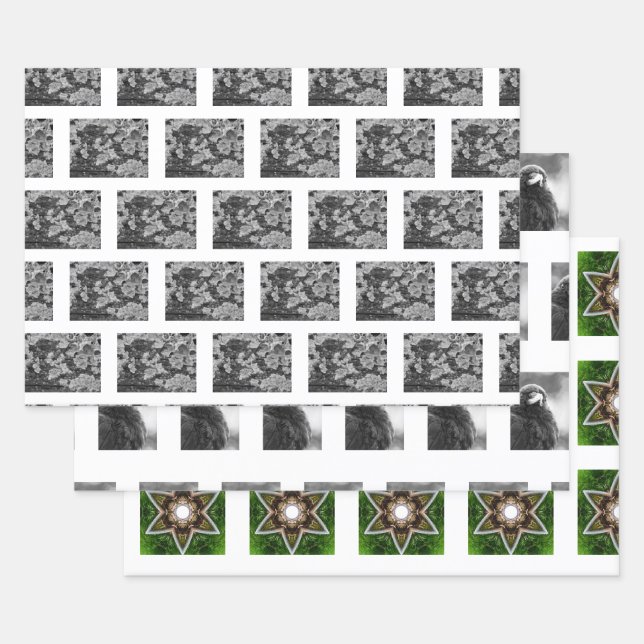 Wiederverwendbares Geschenkpapier für Kreative Set (Set)