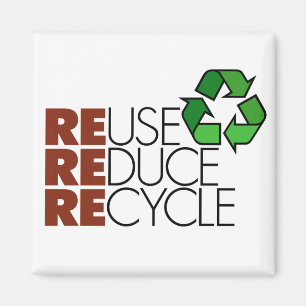 Wiederverwendung verringern recyceln Magneten Magnet