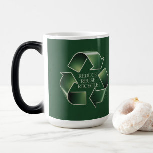 Wiederverwertungs-Tasse mit wechselndem Design Verwandlungstasse