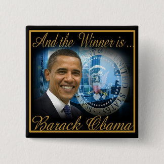 Wiederwahl von Präsident Obama 2012 Button