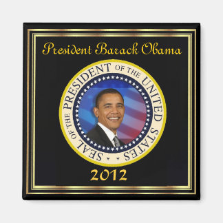 Wiederwahl von Präsident Obama 2012 Magnet