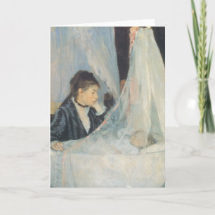 Wiege von Berthe Morisot, Vintager Impressionismus Karte