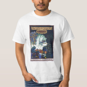 Wieliczka Polen/Polen-Reise-Salzbergwerk-Kunst T-Shirt