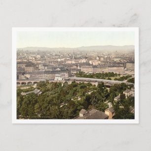 Wien aus Riesenrad, Österreich Postkarte