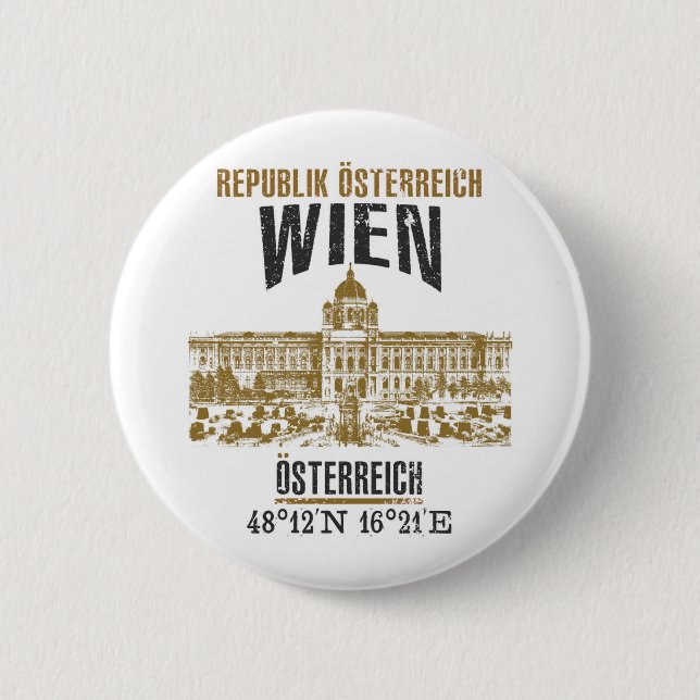 Wien Button (Vorderseite)