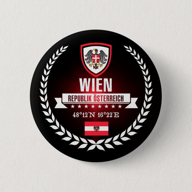 Wien Button (Vorderseite)