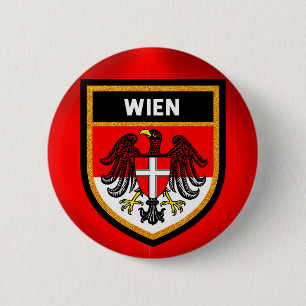 Wien-Flagge Button