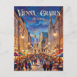 Wien - Graben Österreich Postkarte