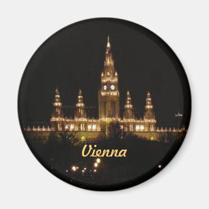 Wien in der Nacht Magnet