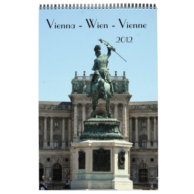 Wien-Kalender 2012 Kalender (Titelbild)