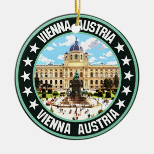 Wien Keramik Ornament