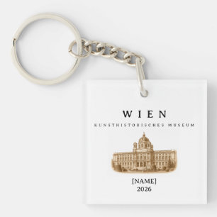 Wien Kunsthistorisches Museum Name & Jahr Schlüsselanhänger