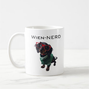 Wien-NERD lustige Dackel"Dackel-Hund" Tasse